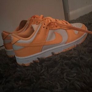 Big Kid Dunks Cantaloupe color